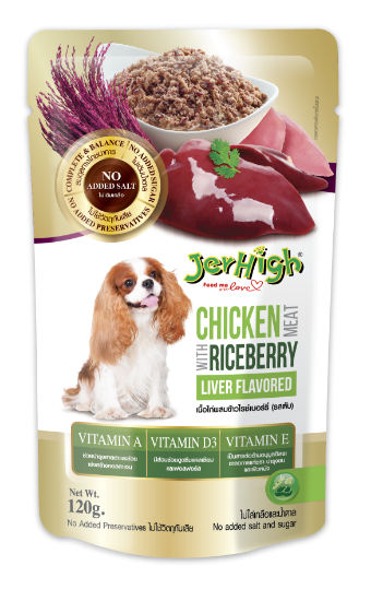 รูปภาพของ JH CHICKEN RICEBERRY LIVER 120GX12