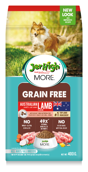 รูปภาพของ JERHIGH MORE LAMB 400G.X6