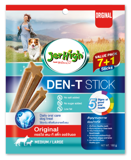 รูปภาพของ JH DEN-T CHEWS MEDIUM ORIGINAL 180GX12